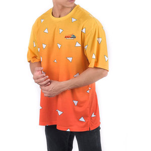 Camisetas holgadas y transpirables con estampado urbano para hombre, muy vendidas, 100% algodón, ligeras, camisetas extragrandes para hombre - Product Image 1