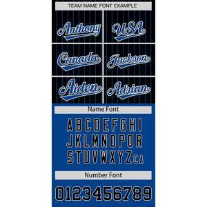 2025 Custom Button Down Baseball Jersey with Stripe Personalized <b>Stitched</b> Name Number Logo Team Uniform Shirt - Product Image 5