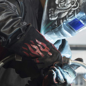 Latest Style Trendy Wholesale Welding <b>Gloves</b> TIG MIG Industrial Work Outdoor Touch Screen Leather welding <b>gloves</b> for sale - Product Image 5