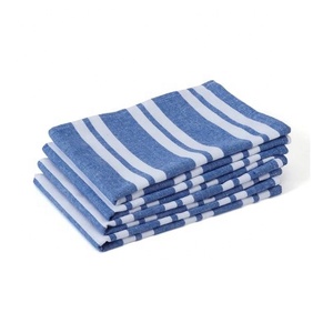 2024 serviettes de cuisine de golf brodées à rayures personnalisées 100% coton écologique à séchage rapide à la mode minimaliste personnalisé - Product Image 4