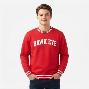 เสื้อฮู้ดลำลองผู้ชาย HAWK EYE SPORTS แฟชั่นใหม่ ผ้าฟลีซ 350 กรัม กันน้ำ เป็นมิตรกับสิ่งแวดล้อม ทรงหลวม ไหล่ตก คอตั้ง - Product Image 1