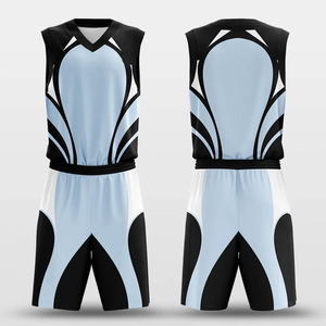 Uniforme de Baloncesto Profesional para Hombre con Jersey de Poliéster Transpirable y Pantalones Cortos Resistentes para Jugadores de Equipo - Product Image 1