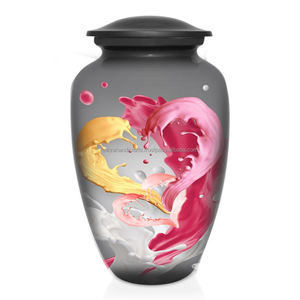 โกศสำหรับงานศพของผู้ใหญ่เถ้ากระดูก200ลูกบาศก์นิ้วแบบคลาสสิกดีไซน์ใหม่ - Product Image 2