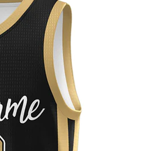Maillot de basket personnalisé pour les Golden State, col en V, sans manches, nom de l'équipe, numéro du joueur, impression par transfert thermique, broderie, unisexe - Product Image 4