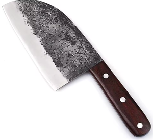 Cuchillo de Carnicero LEGACY BLADES de Acero al Carbono de Lujo, Mango Ergonómico de Madera, Cuchillo de Cocina Profesional, Venta al Por Mayor - Product Image 3