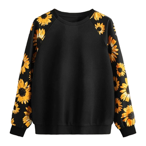New Stylish Custom Logo <b>Women</b> <b>Sweatshirt</b> / High Quality <b>Long</b> Sleeve Workout <b>Sweatshirt</b> <b>for</b> <b>Women</b> Breathable Custom Cheap Price - Product Image 2