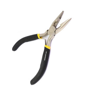 Hair Extension Pliers with German Stainless Steel Grip Handle Professional Hair Extension <b>Removal</b> Installation Tool Durable - Product Image 1