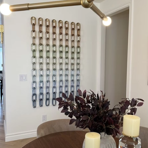 Cadena Decorativa de Resina de la Mejor Calidad, Elegante Adorno de Pared Acrílico Hecho a Mano por glowin fashion - Product Image 1