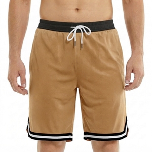 Pantalones Cortos Deportivos de Malla para Hombre, Transpirables, de Secado Rápido, Holgados, de Pierna Recta, para Entrenamiento, Running, Fitness - Product Image 1