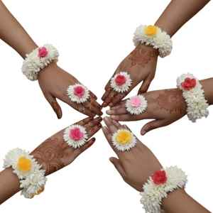 Mehndi Mayoon – Nouveaux ensembles de bracelets artisanaux en perles de quartz et broderies géométriques pour femmes, en plastique écologique, personnalisables - Product Image 1