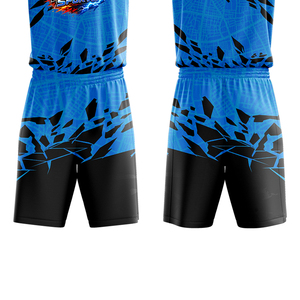Conjunto de Camiseta de Baloncesto para Hombre SINEWY SPORTS, Cuello en V, Sin Mangas, Impresión Sublimada, Absorbe la Humedad, Ajuste Atlético, para Todas las Temporadas - Product Image 5
