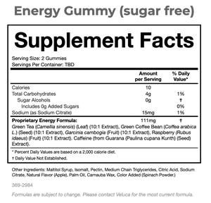 Fabricante Profesional que Vende Suplementos para el Cuidado de la Salud de Alta Calidad para Adultos, Gomitas Energéticas con Extracto de Té Verde Sin Azúcar - Product Image 4