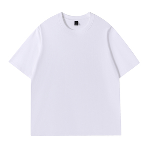 Camiseta de Manga Corta para Hombre, Camiseta de Verano de Media Manga, Cuello Redondo, Color Sólido, Prenda Superior Holgada - Product Image 2
