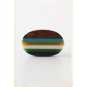 Boutons modernes et rustiques en résine et en bois pour tiroirs et organisateurs de placards - Product Image 6