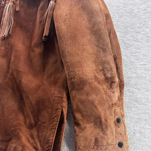 Chaqueta de Cuero de Gamuza con Flecos para Mujer, Diseño Moderno, Venta al Por Mayor, Diseño Personalizado, Ropa Exterior Informal de Invierno - Product Image 4