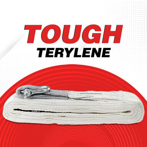 Cuerda de Remolque Roadpower de 4 Toneladas, de Polipropileno Resistente, Duradera y Confiable, con Ganchos de Acero Seguros y Resistentes - Product Image 3