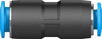 Raccord pneumatique à emboîtement 8mm 6mm, connecteur industriel noir, adaptateur de tube en acier inoxydable haute alliage, colliers de serrage pour