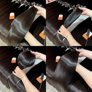 Meilleure vente de haute qualité trame droite osseuse vietnamienne vente en gros de cuticule alignée sans enchevêtrement faisceaux Extensions de cheveux humains - Product Image 5