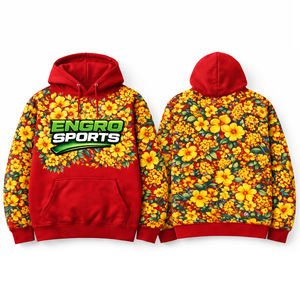 Sudaderas Personalizadas Directas de Fábrica, Sudadera con Sublimación, Sudadera con Diseño Floral, Sudadera Premium de Estilo Urbano, Sudadera con Logotipo Bordado, Nueva - Product Image 3