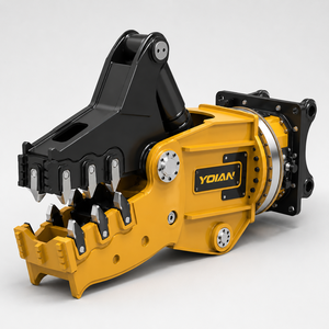 Pulvérisateur rotatif pour excavatrice pour démolition, longue durée de vie pour des opérations de concassage continues sur site - Product Image 4