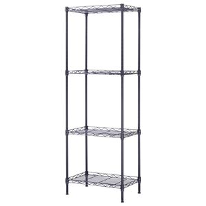4-Tier Metal Storage <b>Rack</b> <b>Wire</b> Shelving Unit - Product Image 3