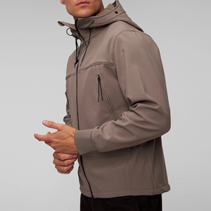 Mens Outdoor Jacket Hiking Softshell Waterproof Windproof Breathable Hooded Sports 3 Layer Outdoorwear Mountain Climbing - Product Image 4