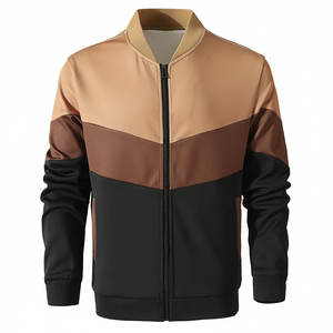 Chaqueta Bomber Ligera de Poliéster para Hombre al por Mayor, Abrigo de Vuelo con Logotipo Personalizado, Ropa Exterior Casual Diaria, Ropa de Marca Privada - Product Image 4
