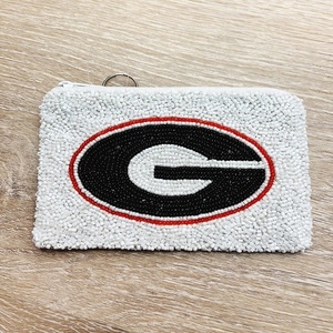 Bolso de Mano Rectangular con Cuentas de Vidrio en Forma de Estrella Rosa, Hecho a Mano, Personalizado, con Temática Deportiva, Base de Algodón, para Fiestas - Product Image 5