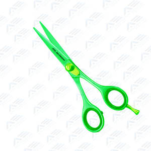 Tijeras de peluquero con mango de acero verde de acero inoxidable mejor calificadas, tijeras de peluquero de hoja afilada doble, instrumentos de belleza - Product Image 5