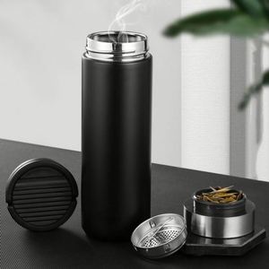 Bouteille d'eau sport en acier inoxydable 316 isolée multicolores avec poignée, support pour téléphone et miroir de maquillage - Product Image 3