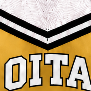 <b>Golden</b> Yellow Cheerleading <b>Crop</b> <b>Top</b> Uniform Team Dance Competition Performance Sportswear Athletic Training Apparel - Product Image 6