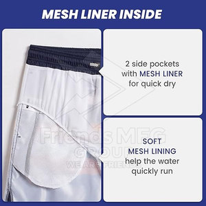 Pantalones Cortos de Baño para Hombre, Cintura Media, Ecológicos, Ligeros, de Poliéster/Algodón, Ropa Casual de Verano, Precio al por Mayor, Venta en Línea - Product Image 4