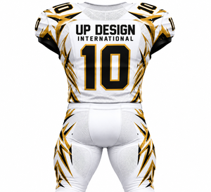 Custom American Football Uniform Set Mens <b>Padded</b> Jersey and <b>Pants</b> Sublimation Sportswear Team Football Uniform Custom Design Pro - Product Image 1