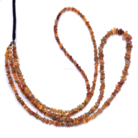 Perles de pierres précieuses d'opale éthiopienne naturelle, brin de 16 pouces, éclats de pierre lisses et simples en forme de pépites pour la fabrication de bijoux