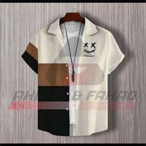 Camisa Casual de Verano para Hombre, Impresa Digitalmente, Antiarrugas y Transpirable, Ahmad & Fahad Industry - Product Image 4