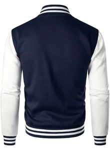 Vestes universitaires brodées personnalisées de haute qualité, manteaux pour hommes sur mesure grandes tailles, vestes universitaires de baseball oversize, vestes Letterman - Product Image 2