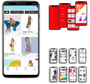 แอปพลิเคชันมือถือตลาดจำหน่ายสินค้ารุ่นใหม่ รองรับผู้ขายหลายคน ติดตามสถานะแบบเรียลไทม์ ข้อซื้อขายที่ปลอดภัย แดชบอร์ดวิเคราะห์ข้อมูล - Product Image 4