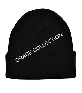 Bonnet de Ski côtelé et souple, pour femmes, chapeau de tête de mort, couleur personnalisée - Product Image 1