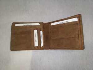 Portefeuilles en cuir véritable avec broderie artisanale unique au fil Zarri, porte-cartes RFID, pochette de luxe, idéal pour un cadeau, avec emblème et design artistique personnalisé - Product Image 4