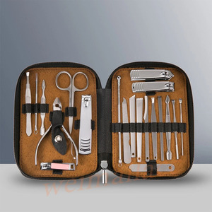 Ensemble d'outils de manucure OEM, accessoires de soin des ongles de qualité supérieure avec emballage personnalisé, ensemble de coupe-ongles professionnel - Product Image 2