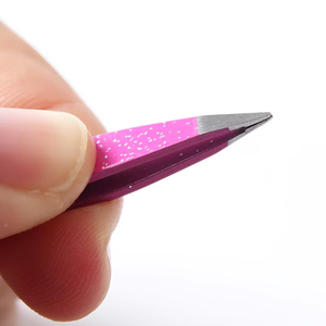 Pinzas de Acero Inoxidable con Puntas Rectas para Extraer Pelo de Nido de Pájaro, Eliminar Puntos Negros, Puntas de Fibra de Alta Precisión, Agarre Perfecto - Product Image 4