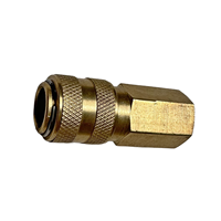 Raccords pneumatiques rapides en laiton de type mini européen pour compresseur d'air, compatibles et interchangeables avec le type Rectus 21 (OEM)
