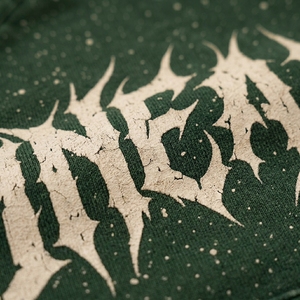 Sweat-shirt à capuche zippé vert foncé délavé pour homme, imprimé étoiles, coupe oversize, style streetwear, fabricant de vêtements personnalisés - Product Image 6