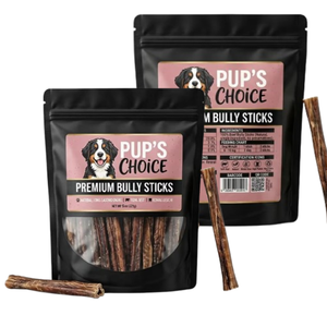 Bâtonnets de bœuf bio riches en protéines, sans céréales, pour chiens et chiots – Friandises naturelles pour la santé dentaire, des dents fortes et des os sains – Pour tous les chiens - Product Image 1