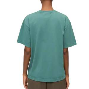 T-shirt décontracté pour femme, couleur unie, col rond, coupe ajustée, respirant, idéal pour l'été – Meilleure vente 2026 - Product Image 5