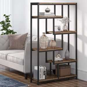 High End Colorful Wooden <b>Modern</b> Living Room Furniture Panel Bookcase with Foldable Extendable Design - Product Image 5