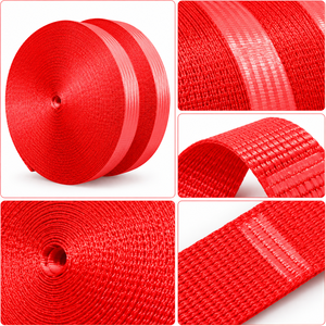 Sangle en polyester/nylon de 1,6 à 3 mm d'épaisseur, haute ténacité, écologique, avec logo personnalisé, couleur unie, multi-usages, pour ceintures, cordes de sécurité, sacs - Product Image 3