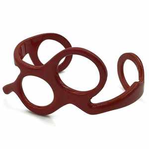 Bracelet de barbier personnalisé de haute qualité, écologique, en acier inoxydable avec couleur personnalisée - Product Image 6