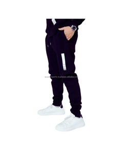 Conjunto de chándal deportivo personalizado para hombres y mujeres 2024 Traje de Jogger de alta calidad OEM Gimnasio Fitness Wear Zip Sudadera con capucha Pantalones - Product Image 4