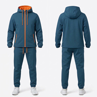 Survêtement technique en polyester imprimé softshell, veste à capuche zippée et pantalon, uniforme personnalisé par sublimation pour équipe de cheerleading et danse
